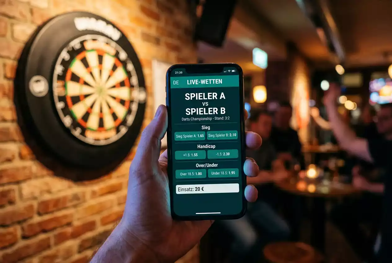 Darts Wetten App